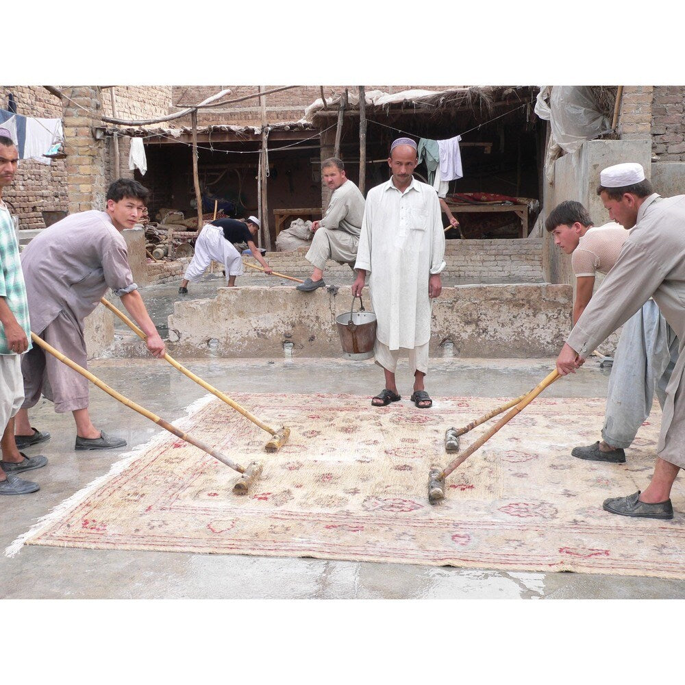 Handmade Herat Oriental Persian Tribal Hamadan Wool Runner (Iran)