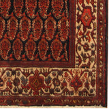 HERAT ORIENTAL Handmade One-of-a-Kind Hamadan Wool Runner (Iran) - 3'6 x 12'10