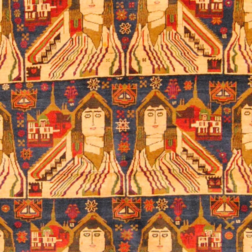 Handmade One-of-a-Kind Balouchi Wool Rug (Afghanistan) - 7' x 12'11
