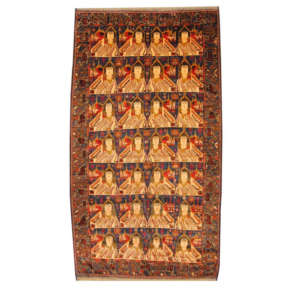 Handmade One-of-a-Kind Balouchi Wool Rug (Afghanistan) - 7' x 12'11