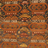 Handmade One-of-a-Kind Wool War Rug (Afghanistan) - 2'9 x 4'5
