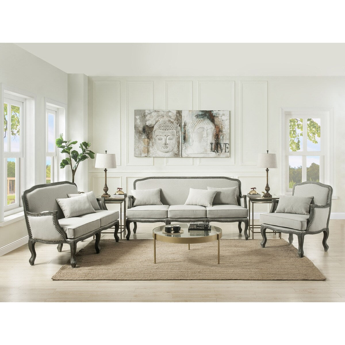 Herbert 3-Piece Living Room Set
