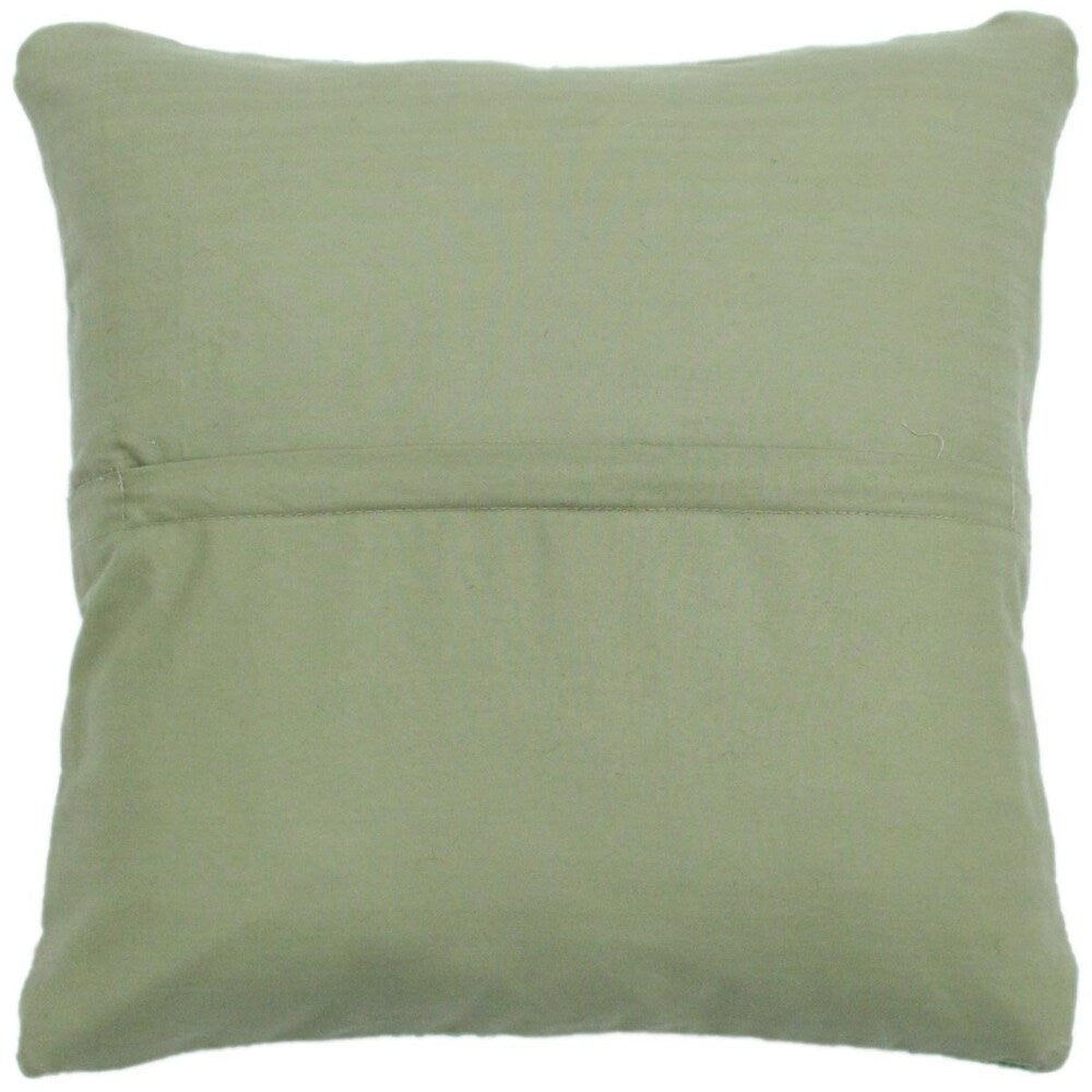 Heredia Gold/Purple Hand-Woven Kilim Throw Pillow -18"x18"