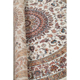 Copper Grove Gilleleje Floral Wool Acrylic Heat-Set Turkish Oriental Rug - 5'0" x 5'0" Round