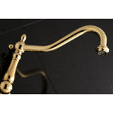 Heritage 3-Hole Wall Mount Roman Tub Faucet