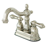 Kingston Brass Heritage 4 in. Centerset Bathroom Faucet