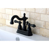 Kingston Brass Heritage 4 in. Centerset Bathroom Faucet