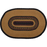 Heritage Farms Star Jute Rug Oval 20x30 - 1'8" x 2'6"