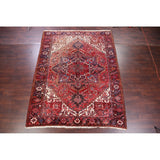 Hand Knotted Woolen Oriental Heriz Classical Persian Area Rug - 11'1" x 8'8"