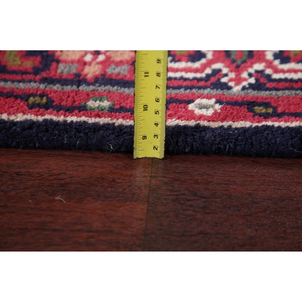 Heriz Oriental Hand Knotted Wool Traditional Persian Rug - 20'0''x 2'6''Runner