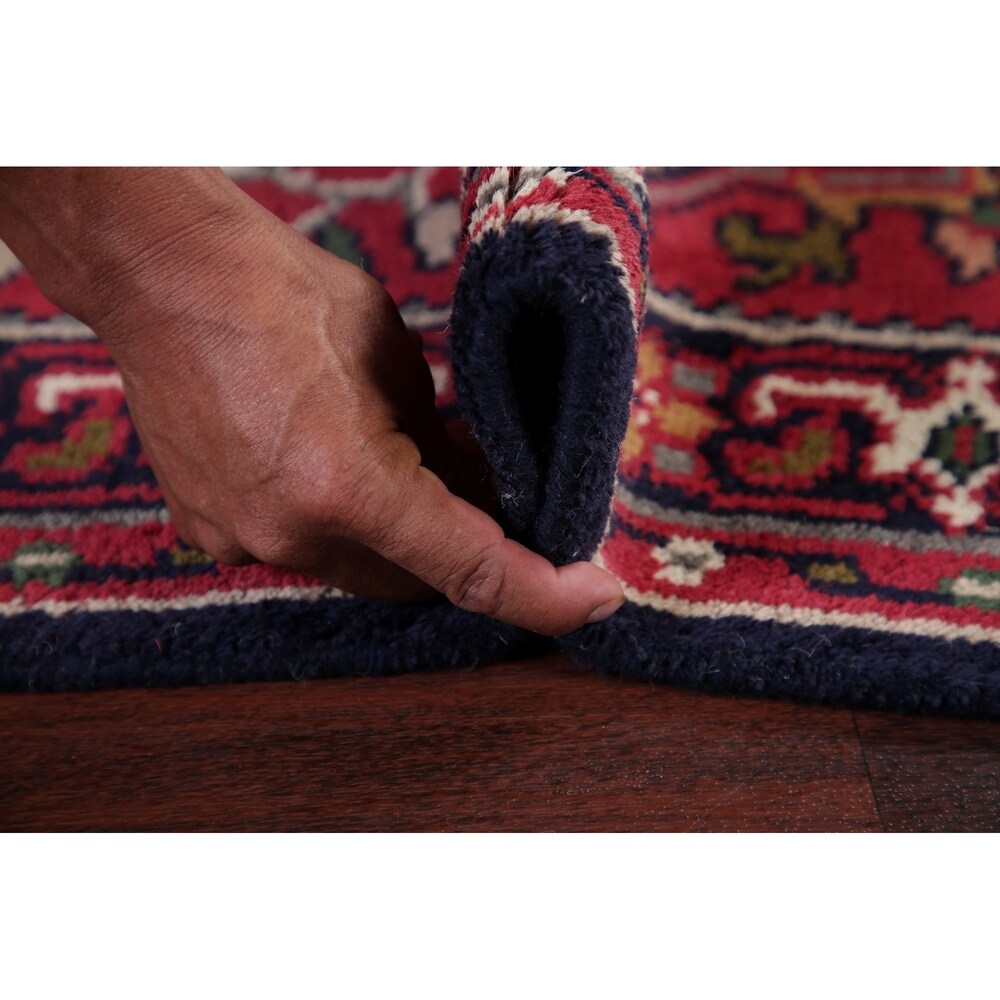 Heriz Oriental Hand Knotted Wool Traditional Persian Rug - 20'0''x 2'6''Runner