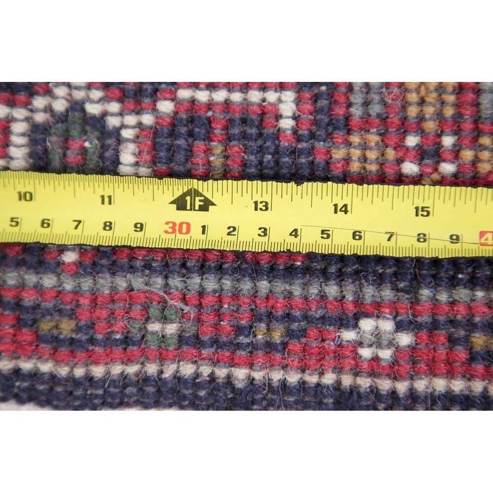 Heriz Oriental Hand Knotted Wool Traditional Persian Rug - 20'0''x 2'6''Runner