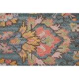 Heriz Serapi Octagon Rug Hand-Knotted Wool Carpet - 6'0"x 6'10"