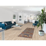 Heriz Serapi Oriental Runner Rug Hand-knotted Wool Carpet - 2'6"x 7'9"