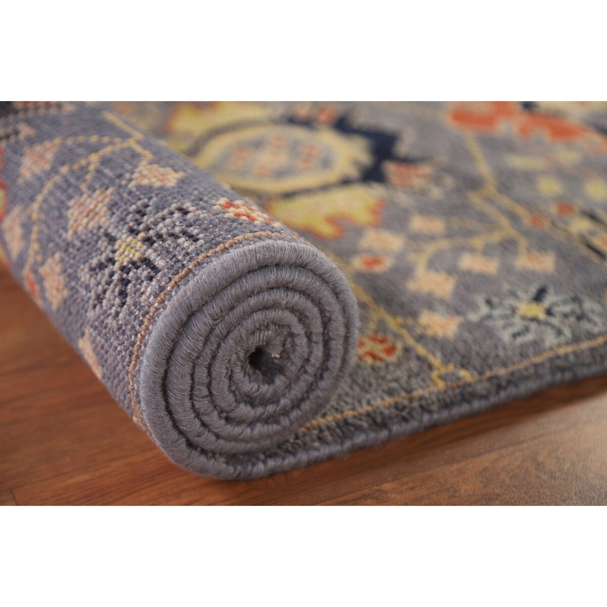 Heriz Serapi Oriental Runner Rug Hand-knotted Wool Carpet - 2'6"x 7'9"