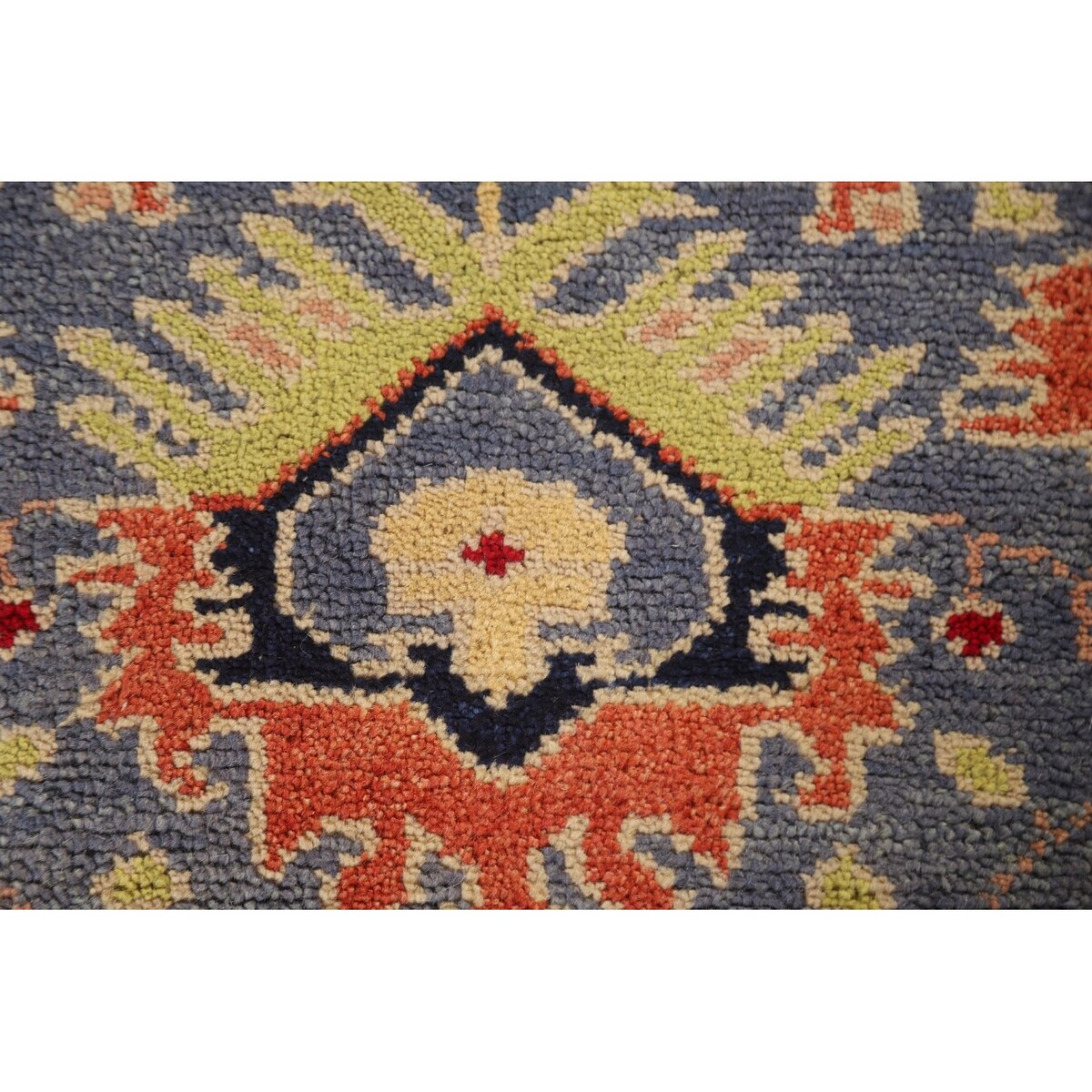 Heriz Serapi Oriental Runner Rug Hand-knotted Wool Carpet - 2'6"x 7'9"