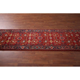 Heriz Serapi Oriental Runner Rug Handmade Wool Carpet - 2'6"x 7'11"