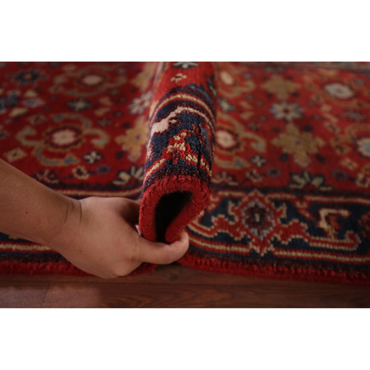 Heriz Serapi Oriental Runner Rug Handmade Wool Carpet - 2'6"x 7'11"