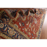Heriz Serapi Square Area Rug Handmade Wool Carpet - 8'11"x 8'11"
