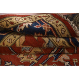 Heriz Serapi Square Area Rug Handmade Wool Carpet - 8'11"x 8'11"