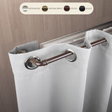 Hermosa Home 5/8" Double Blackout Curtain Rod 84-120" - Cocoa