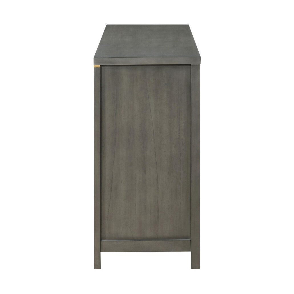 Herndon 6-drawer Grey Dresser