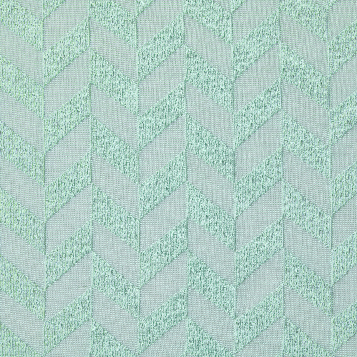 HLC.me Herringbone Lace Sheer Kitchen Cafe Curtain Tiers Swags Valance for Small Windows & Bathroom