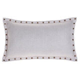 HULALA HOME Studded Lumbar Pillow Cover 12 x 20