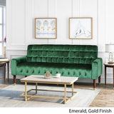 Hertford Velvet Sofa by Christopher Knight Home