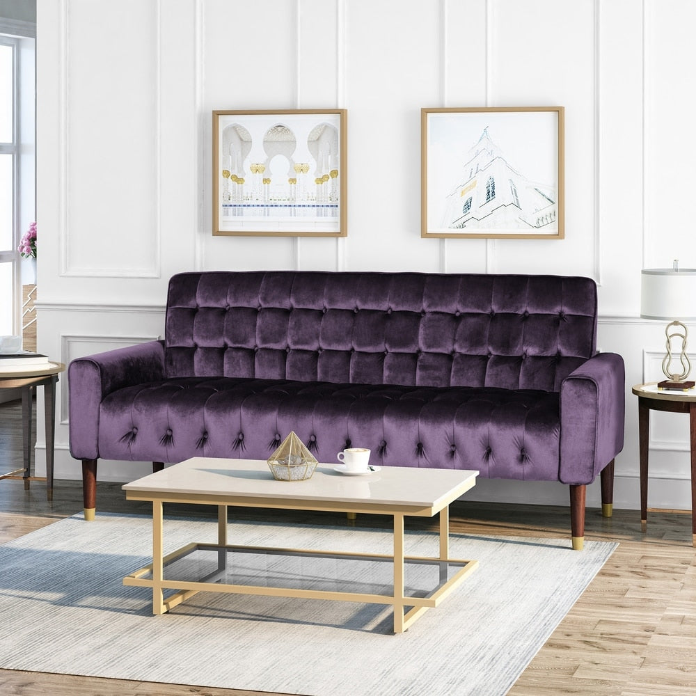 Hertford Velvet Sofa by Christopher Knight Home