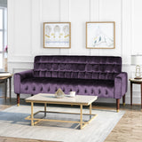 Hertford Velvet Sofa by Christopher Knight Home