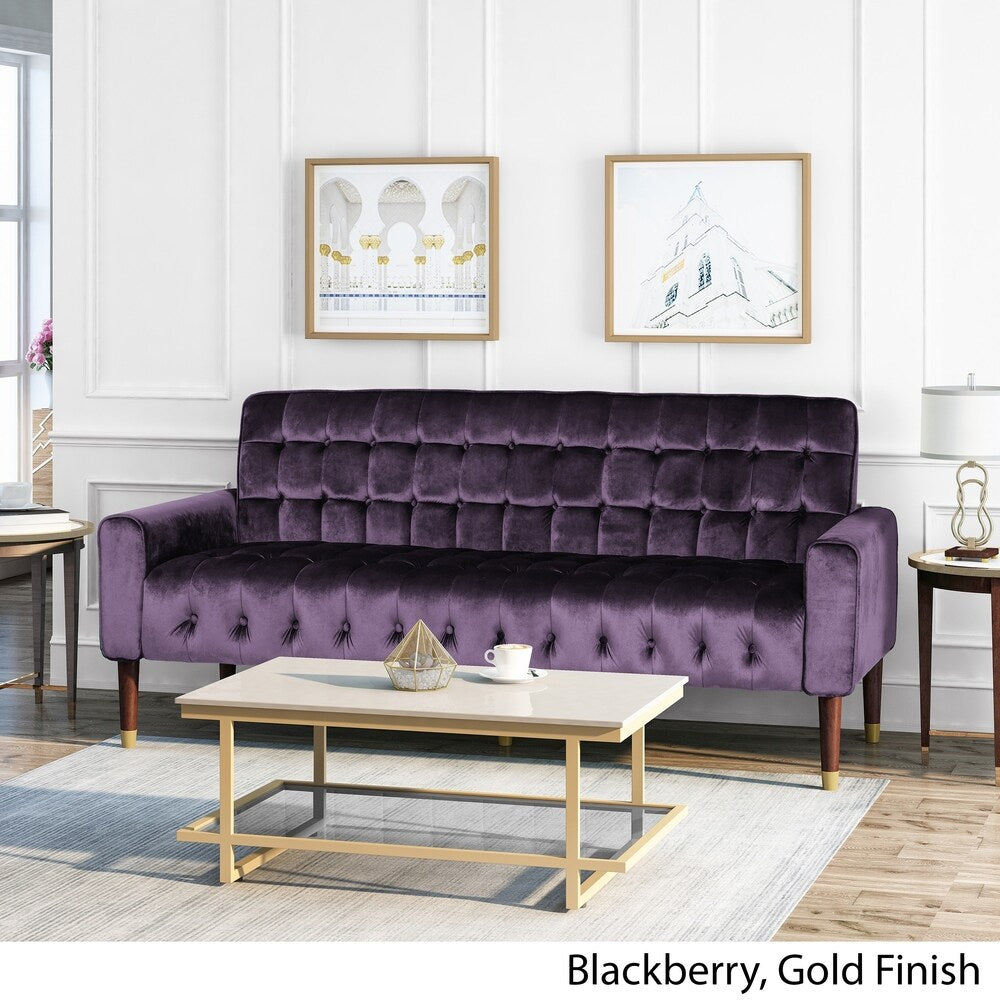 Hertford Velvet Sofa by Christopher Knight Home