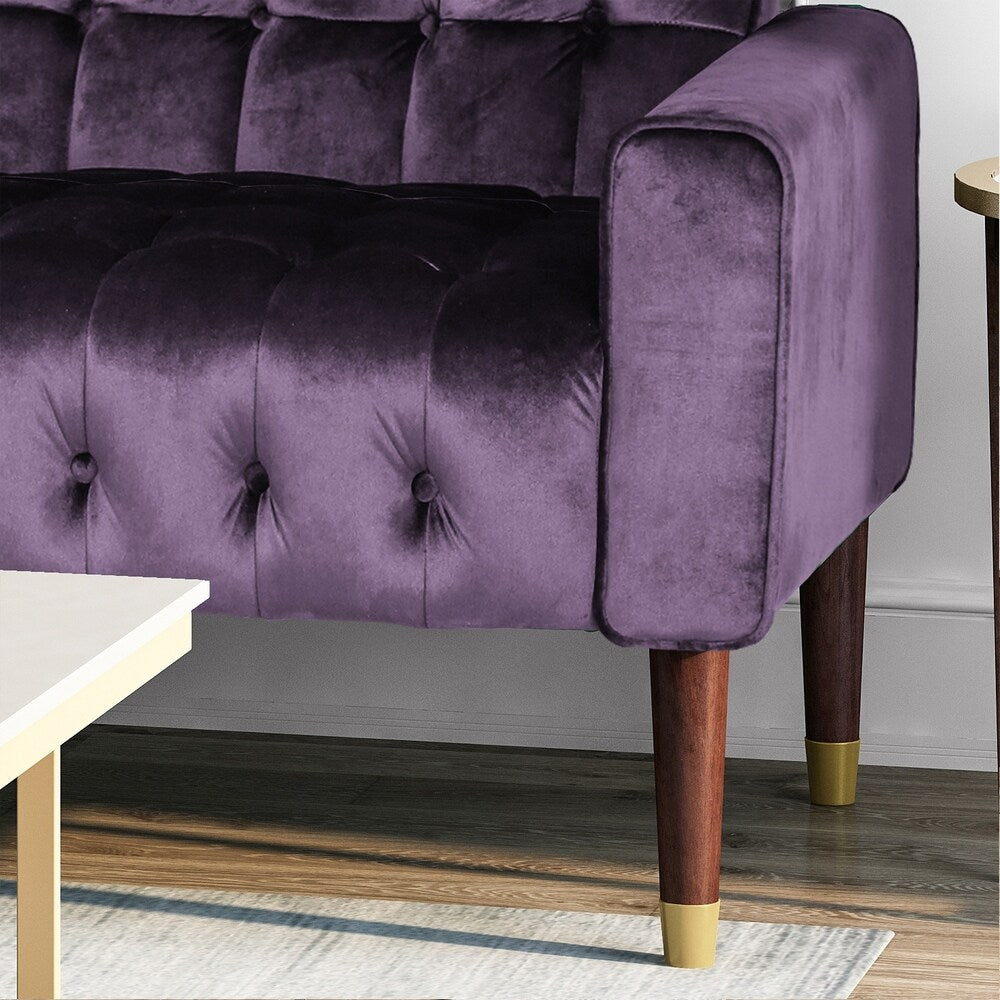 Hertford Velvet Sofa by Christopher Knight Home