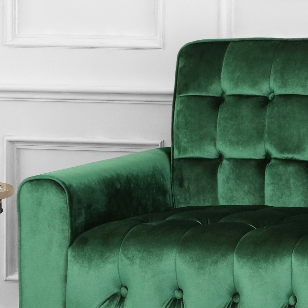 Hertford Velvet Sofa by Christopher Knight Home