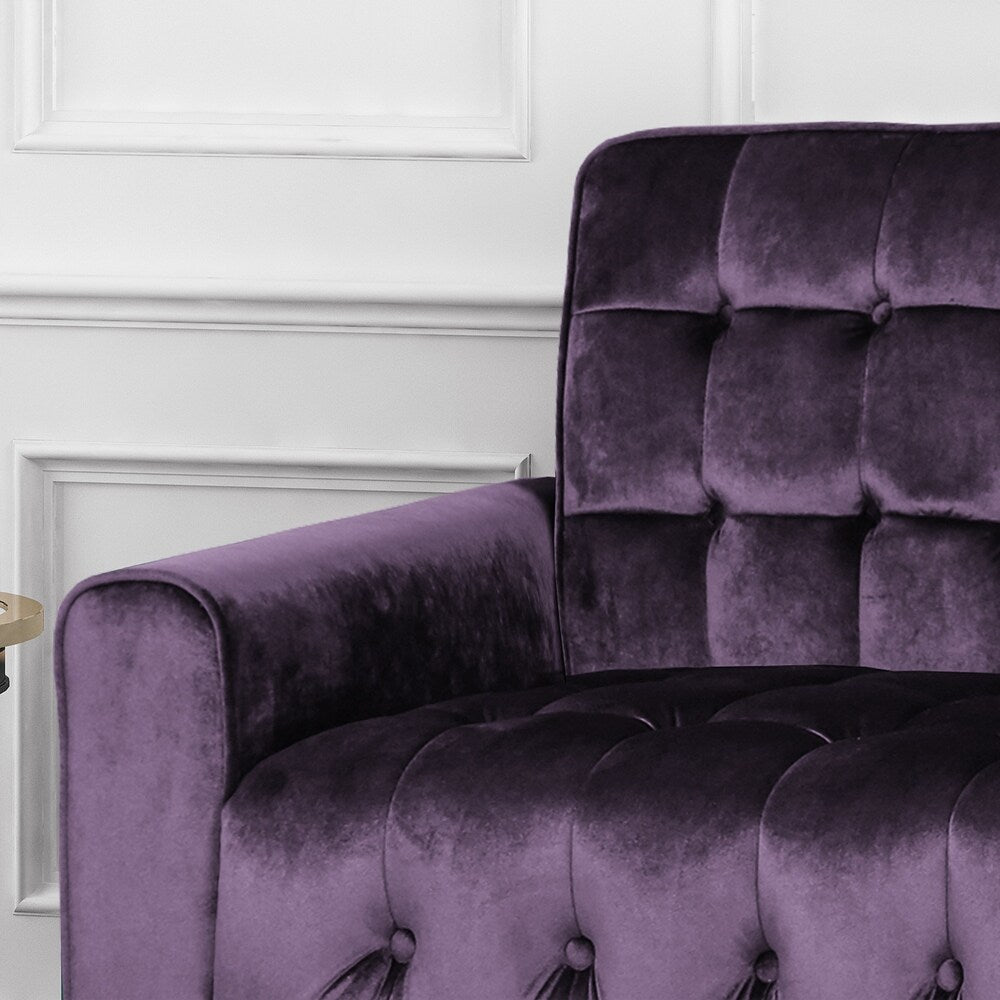 Hertford Velvet Sofa by Christopher Knight Home