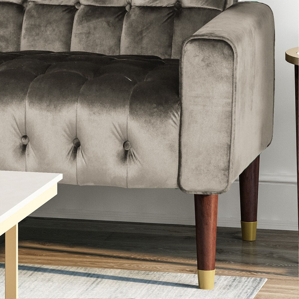 Hertford Velvet Sofa by Christopher Knight Home