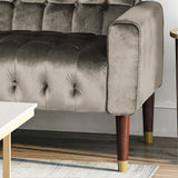 Hertford Velvet Sofa by Christopher Knight Home