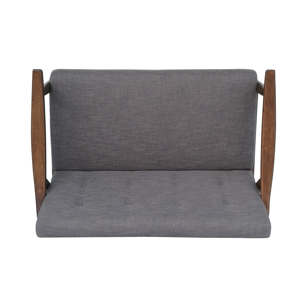Hetel Mid-Century Modern Settee by Chirstopher Knight Home