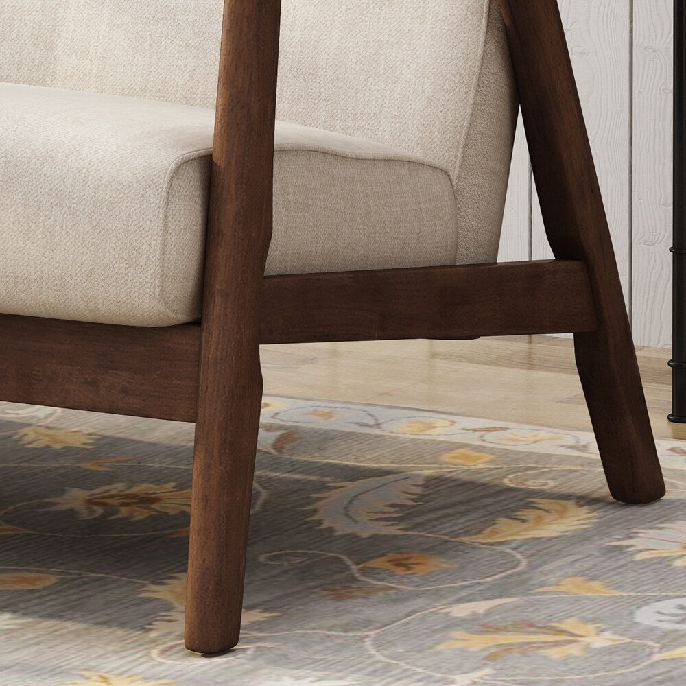 Hetel Mid-Century Modern Settee by Chirstopher Knight Home