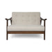 Hetel Mid-Century Modern Settee by Chirstopher Knight Home