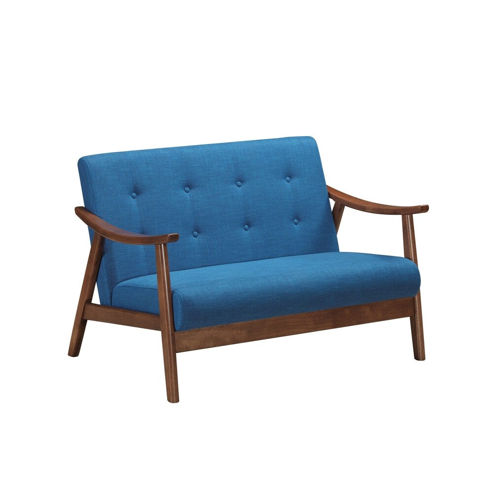 Hetel Mid-Century Modern Settee by Chirstopher Knight Home