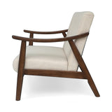Hetel Mid-Century Modern Settee by Chirstopher Knight Home