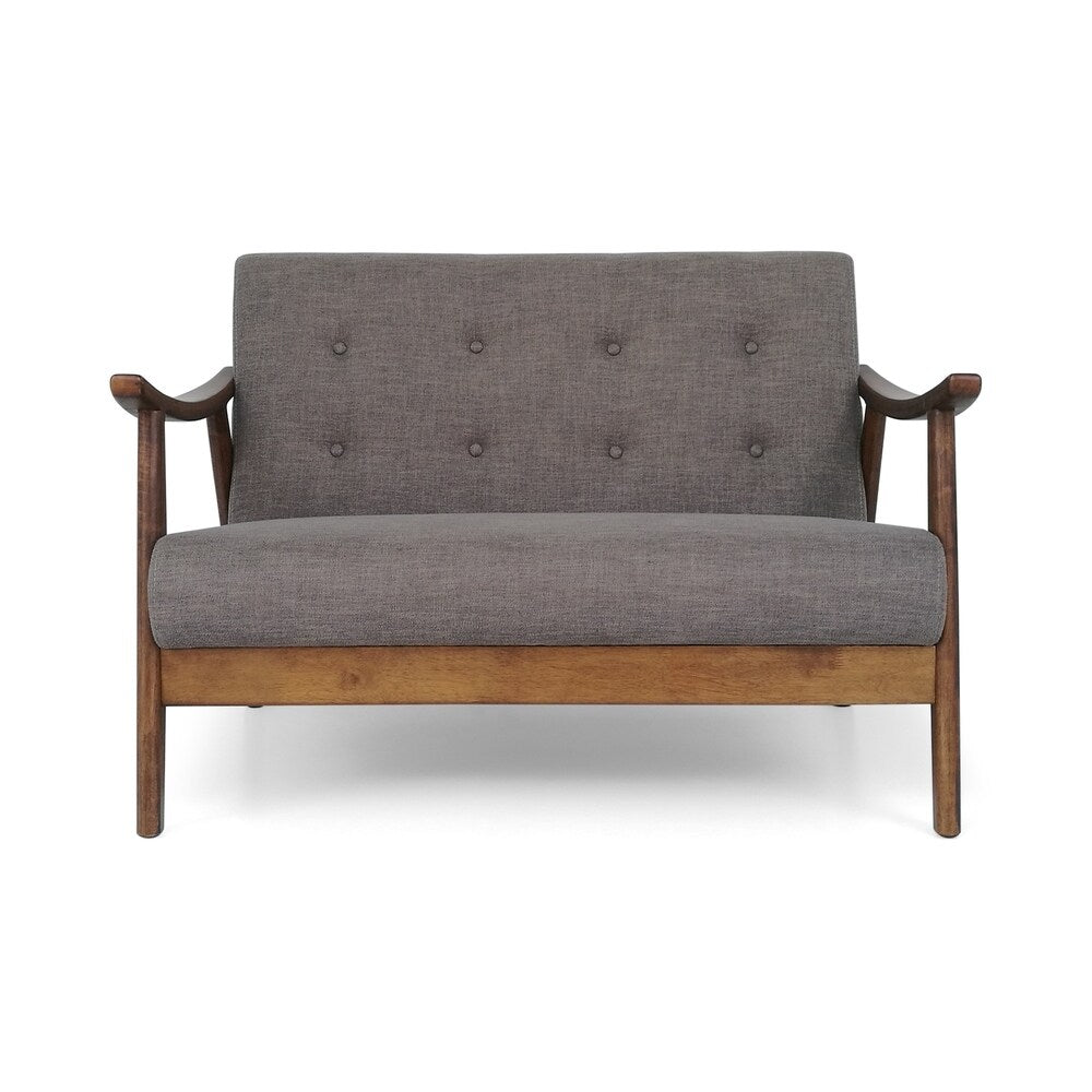 Hetel Mid-Century Modern Settee by Chirstopher Knight Home