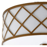 Link Metal LED Flush Mount, by JONATHAN Y