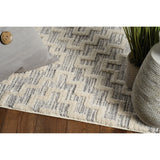 The Curated Nomad Roehamp Textured Moroccan Rug with Fringe