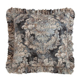 HiEnd Accents Victoria Ruffled Euro Sham, 27"x27"