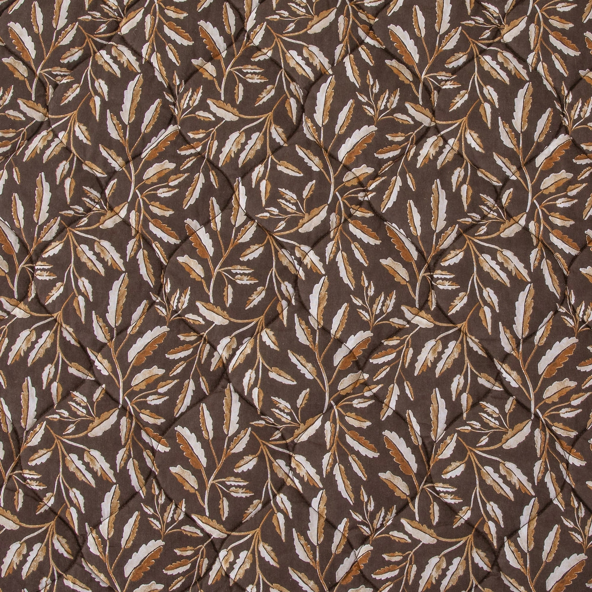 HiEnd Accents Woodstock Floral Ogee Reversible Quilt Set, 3PC