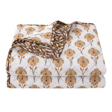HiEnd Accents Woodstock Floral Ogee Reversible Quilt Set, 3PC