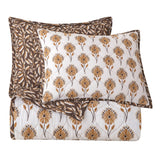 HiEnd Accents Woodstock Floral Ogee Reversible Quilt Set, 3PC