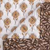 HiEnd Accents Woodstock Floral Ogee Reversible Quilt Set, 3PC